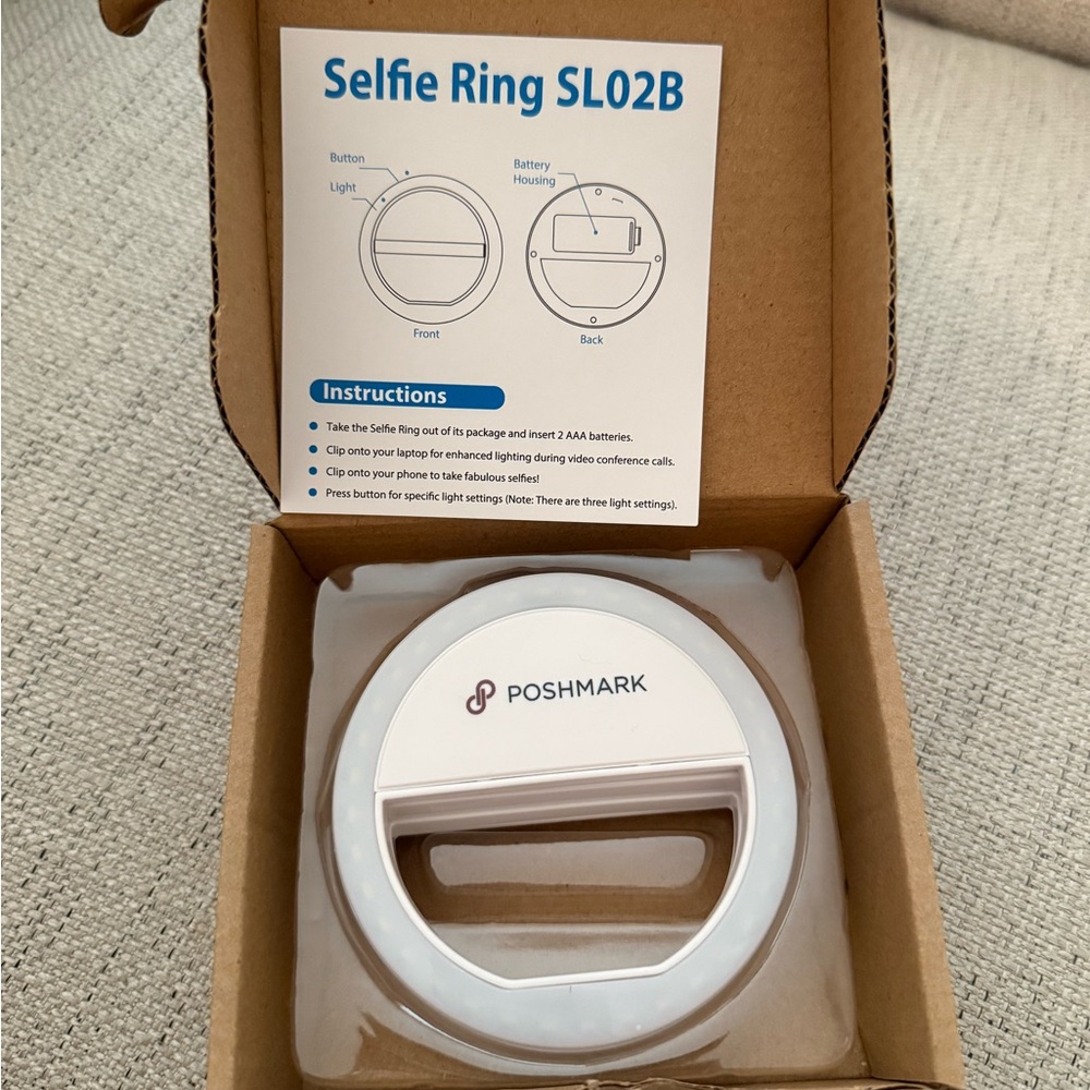 Poshmark Selfie Ring Light